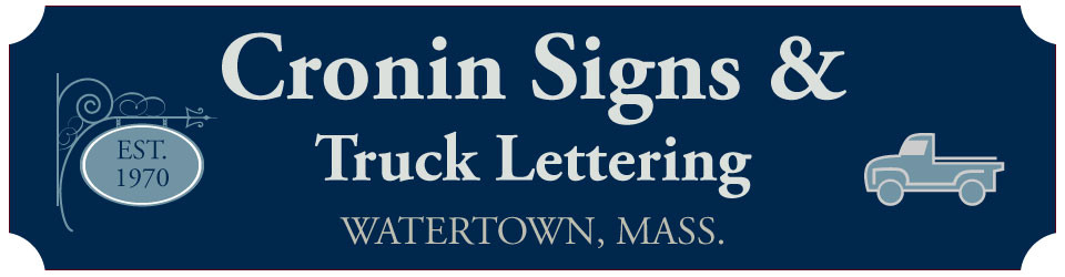 Cronin Signs and Truck Lettering